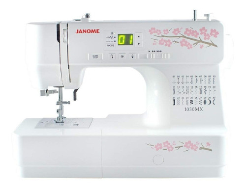 Janome 1030MX Computarizada 7mm + Accesorio de Regalo